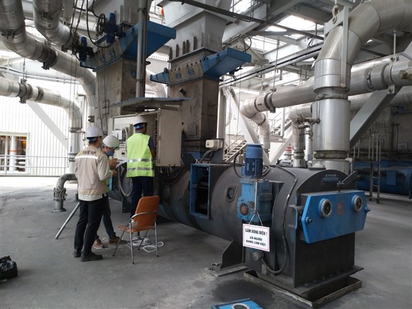 Thay thế bộ điều khiển máy cấp than DT9 cho nhiệt điện Nghi Sơn 1