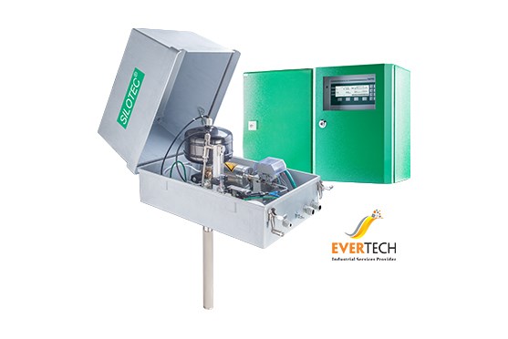 Đầu đo O2/COe SILOTEC® 8000 đo và giám sát sự cháy âm trong silo